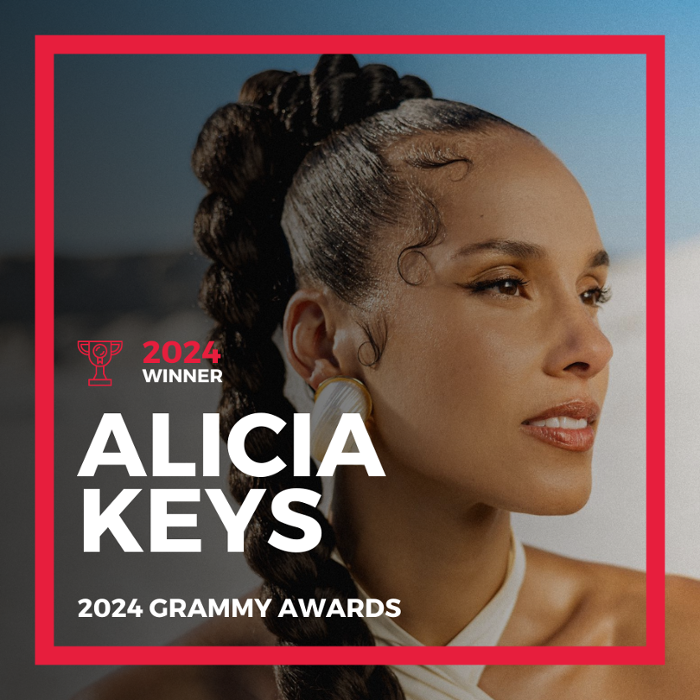Alicia Keys 2024 GRAMMY Winner-1