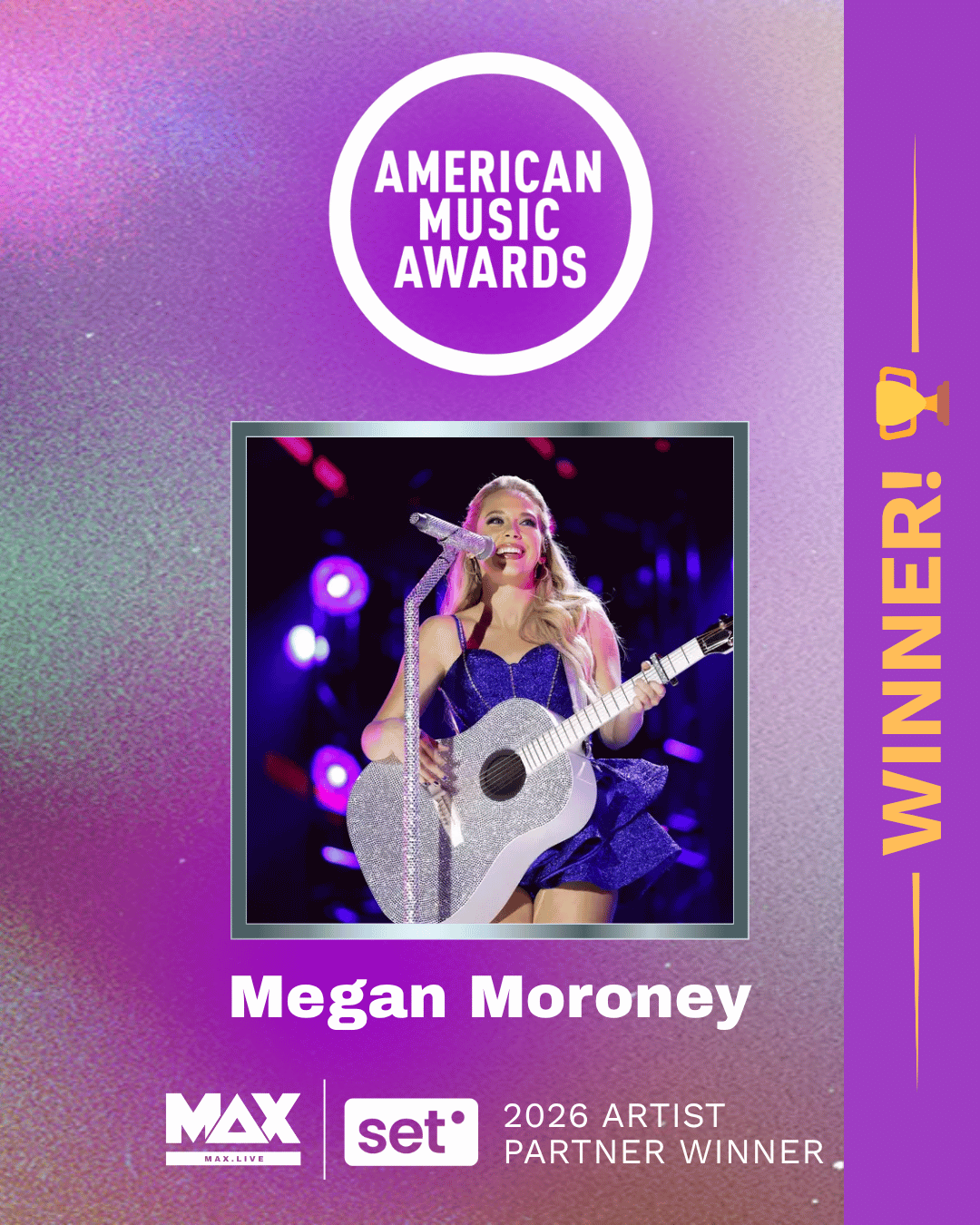 2026-American-Music-Awards-Megan-Moroney-winner