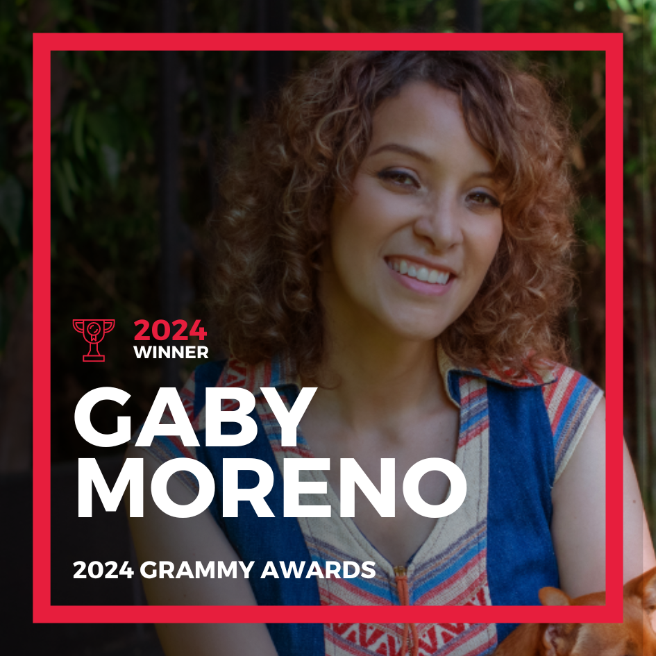 Gaby Moreno 2024 GRAMMY Winner