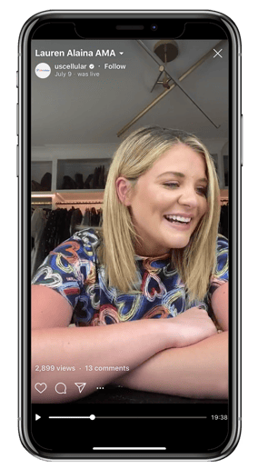 U.S. Cellular partners with Lauren Alaina | Ask Me Anything of Instagram
