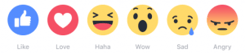 Facebook reactions