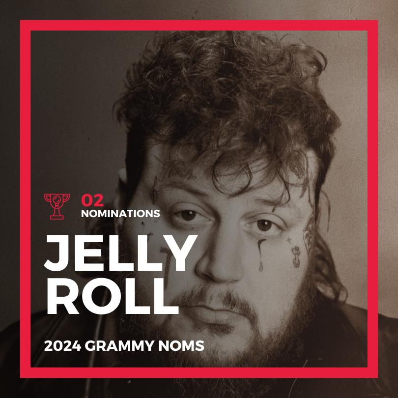 Jelly Roll 2024 GRAMMY nom