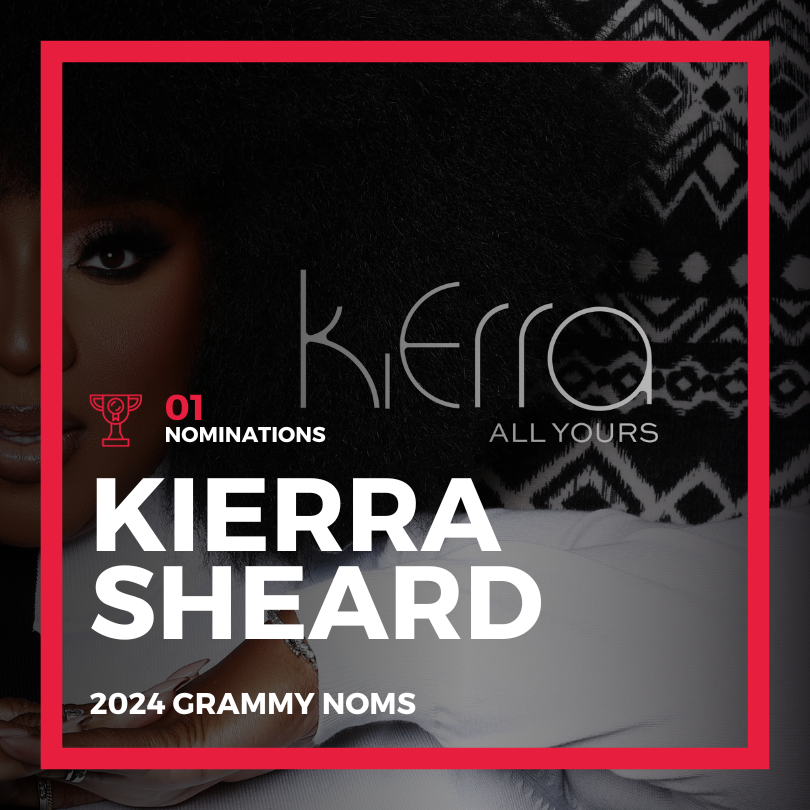 Kierra Sheard 2024 GRAMMY nom