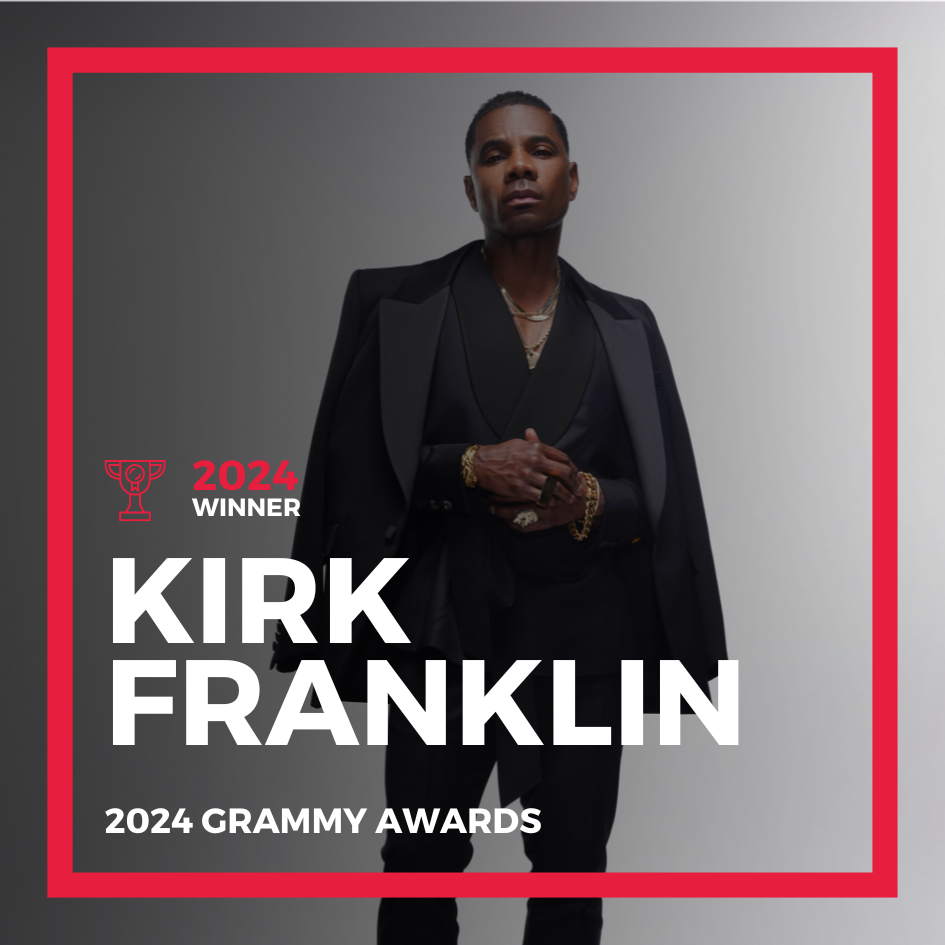Kirk Franklin 2024 GRAMMY Winner