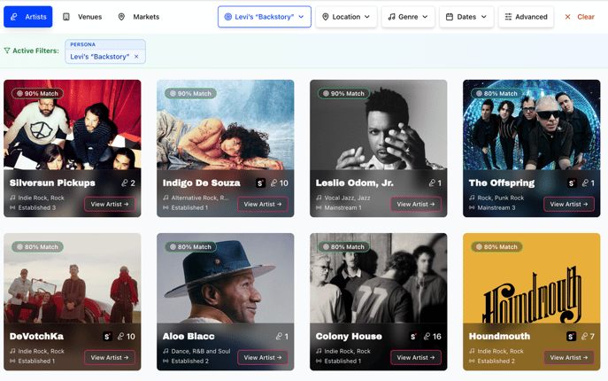 Silversun Pickups, Indigo De Souza, Leslie Odom Jr., The Offspring, DeVotchKa, Aloe Blacc, Colony House, Houndmouth