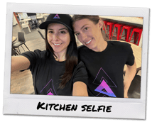 New Merch - kitchen selfie