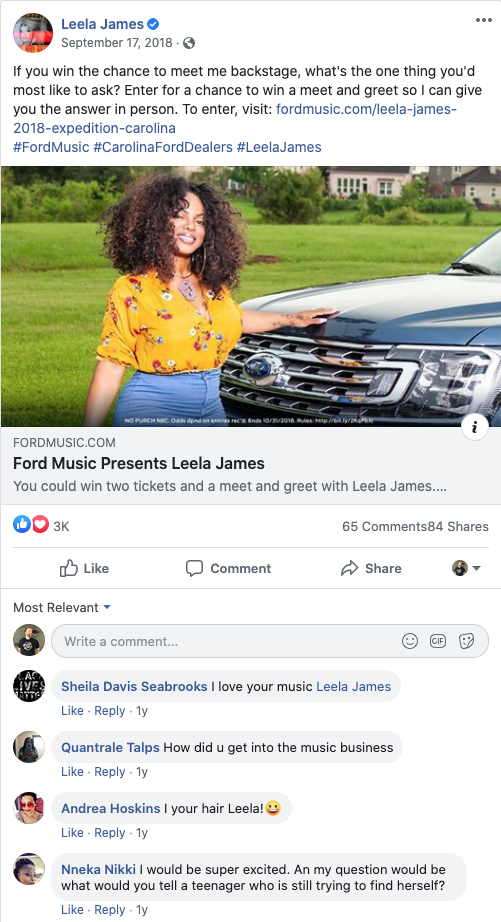 leela james social