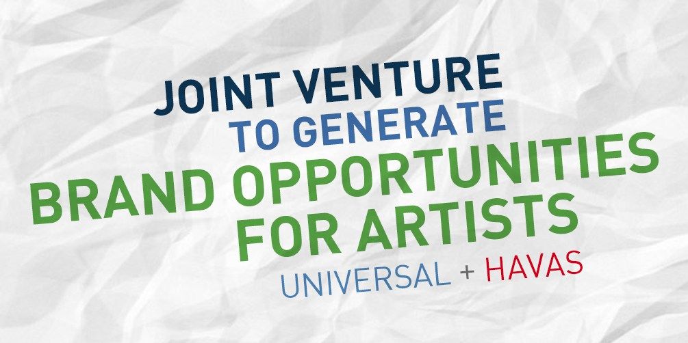 Joint Venture to Generate Brand Opportunities for Artists