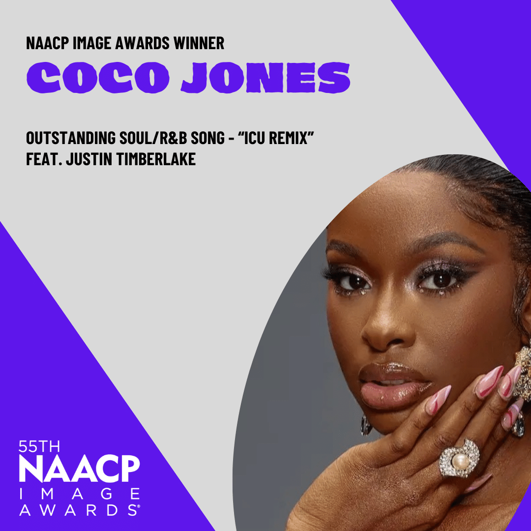 2024 NAACP Image Awards - Coco Jones - WINNER