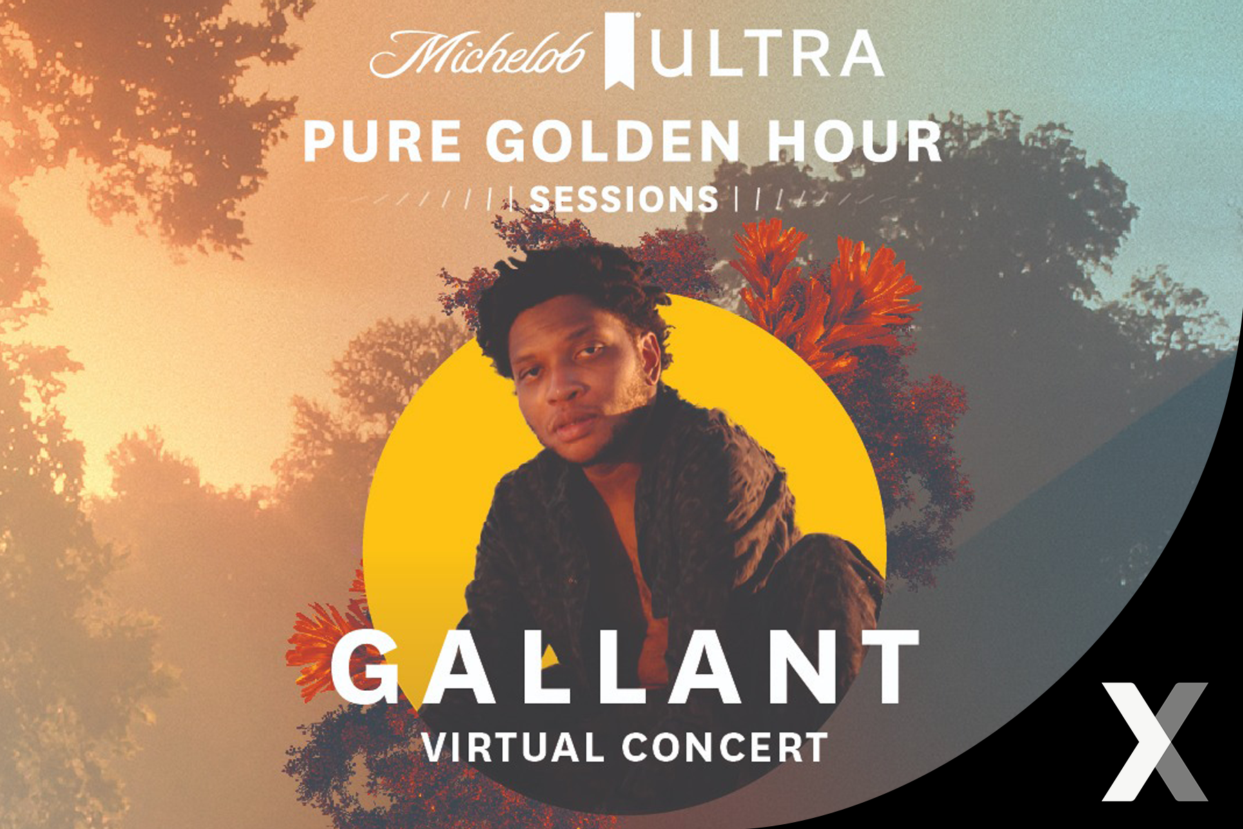 Gallant × Michelob ULTRA Pure Gold