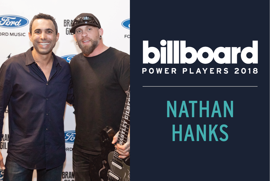 Nathan Hanks Named One Of Billboard's Power Players
